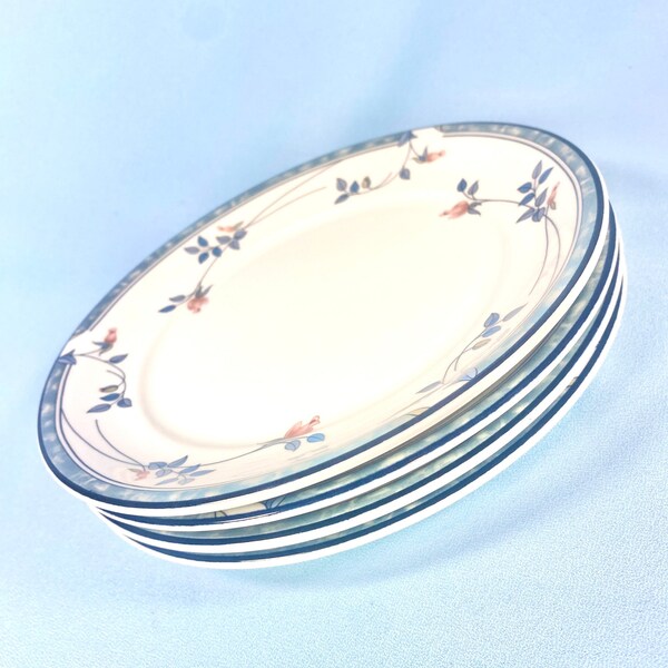 4 Salad plates, Keltcraft, Eastfair by NORITAKE, set of 4, made in Ireland