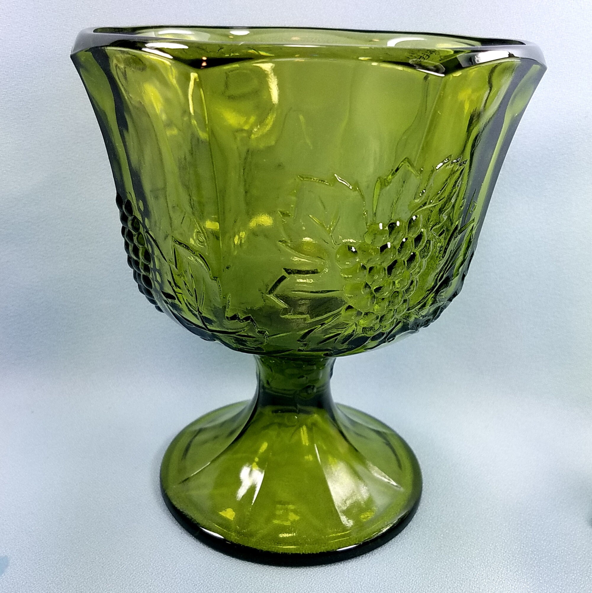 Set of three green vases wedding / Spring decorations Brody Etsy