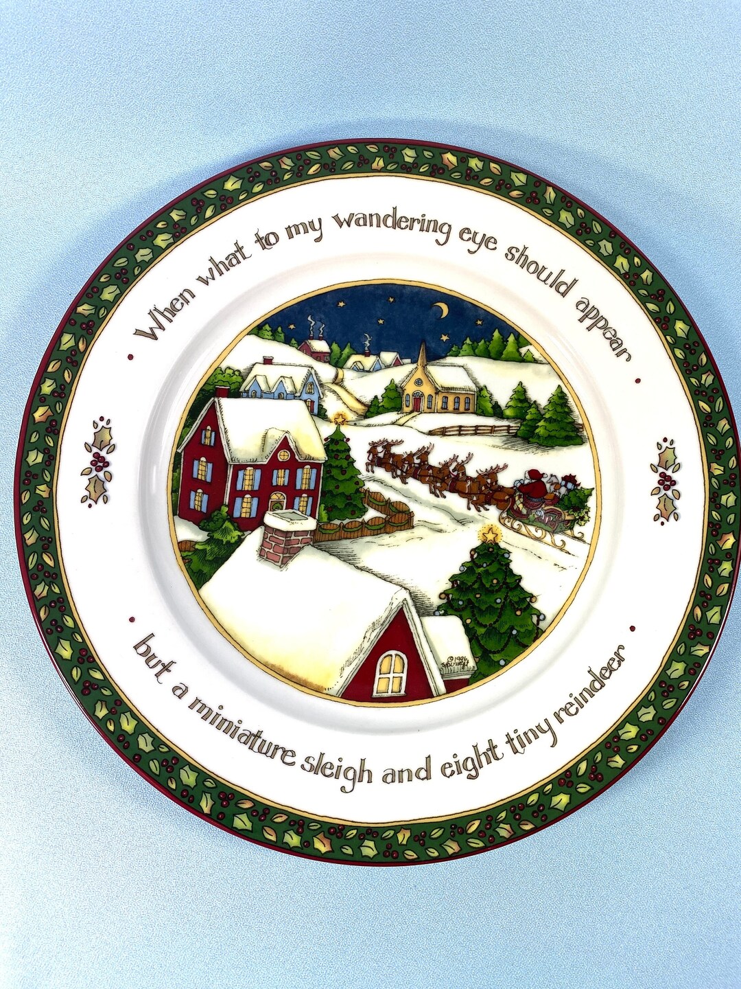 Portmeirion christmas story mugs