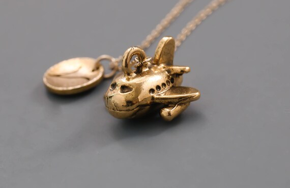 Jewelry Pilot 14K Yellow Gold Sister Charm Pendant