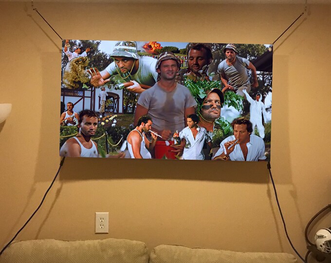 Huge 46x27apx CADDYSHACK Vinyl Banner POSTER Dvd ART Movie Etsy