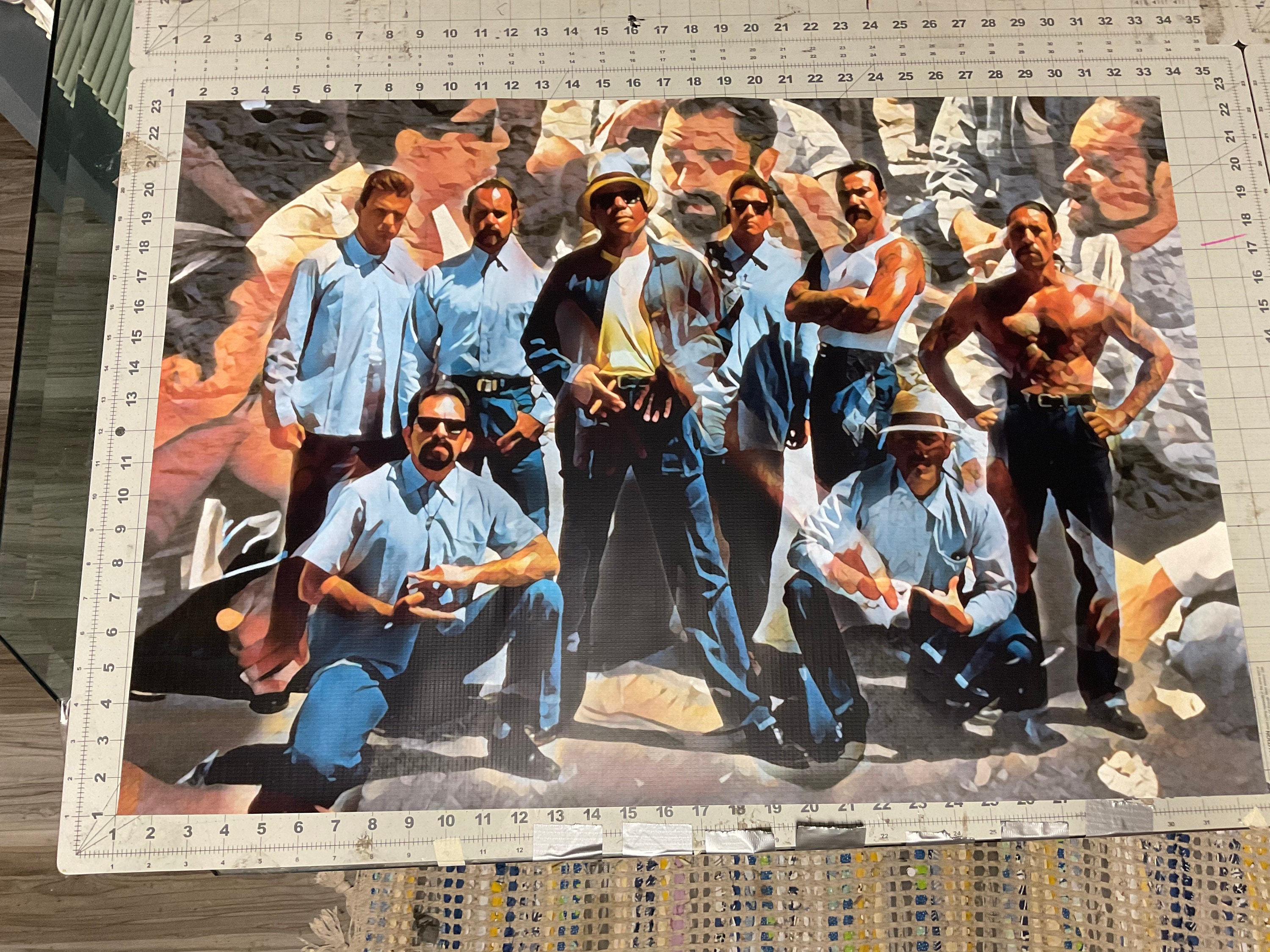 5 NEW 32x22 Blood in Blood Out VINYL Banner POSTER movie film Etsy
