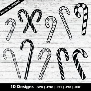 Polkagrissamling SVG-paket, vektor, klippbara DXF-filer för Cricut och Silhouette