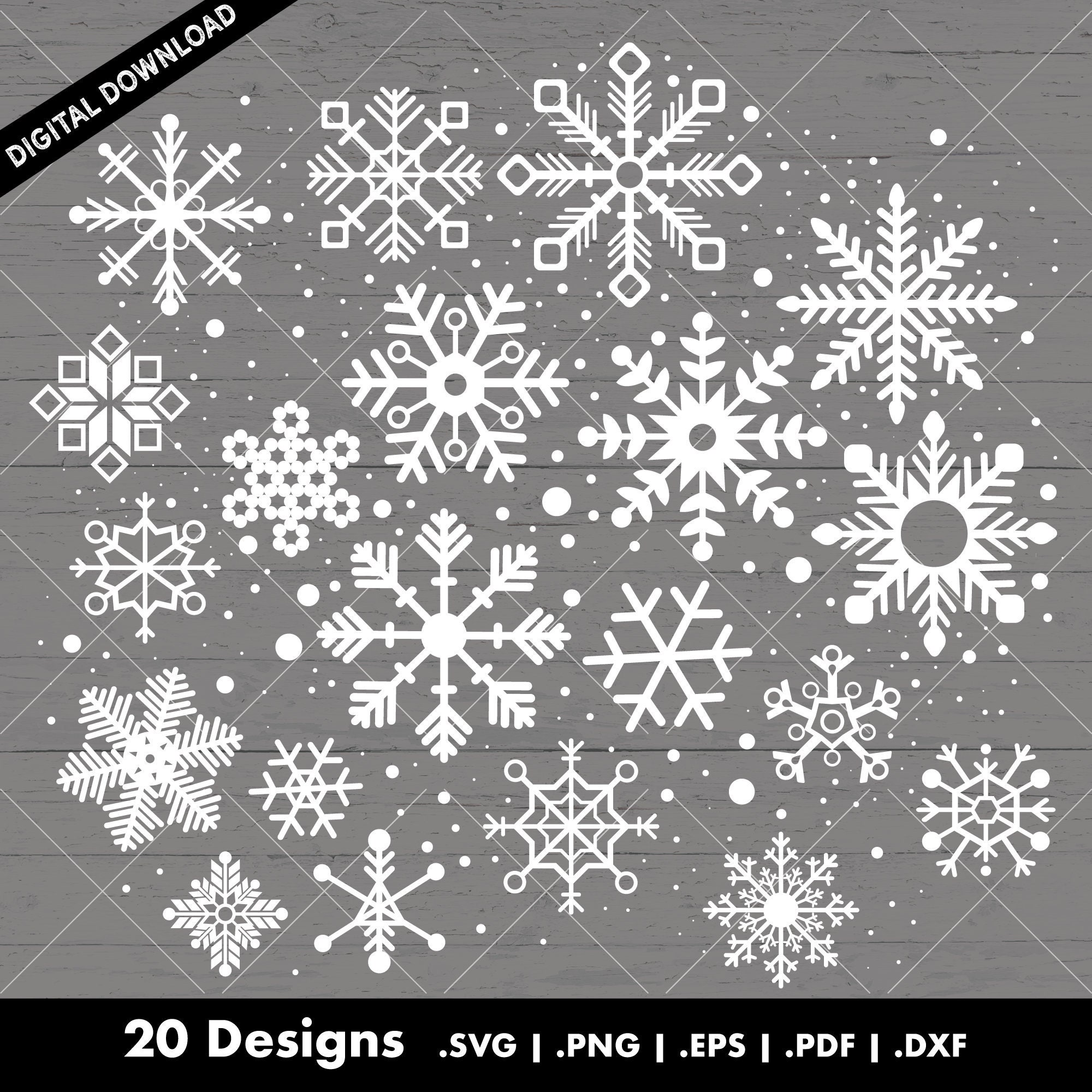Snowflakes SVG Mini Pack Snowflakes SVG Collection : SVGCuts - SVG files  for your cutting machine (Cricut, Silhouette, Brother, SCAL, Siser and more)