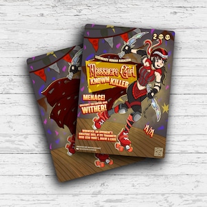 MassacreGirl - Custom Altered Fantasy Board Game Collectible - Perfect for Commander