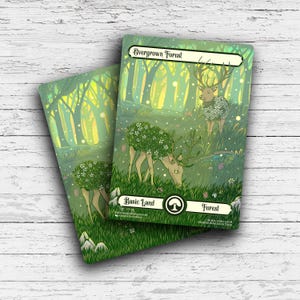 Overgrown Basic Lands - Perfect for Commander