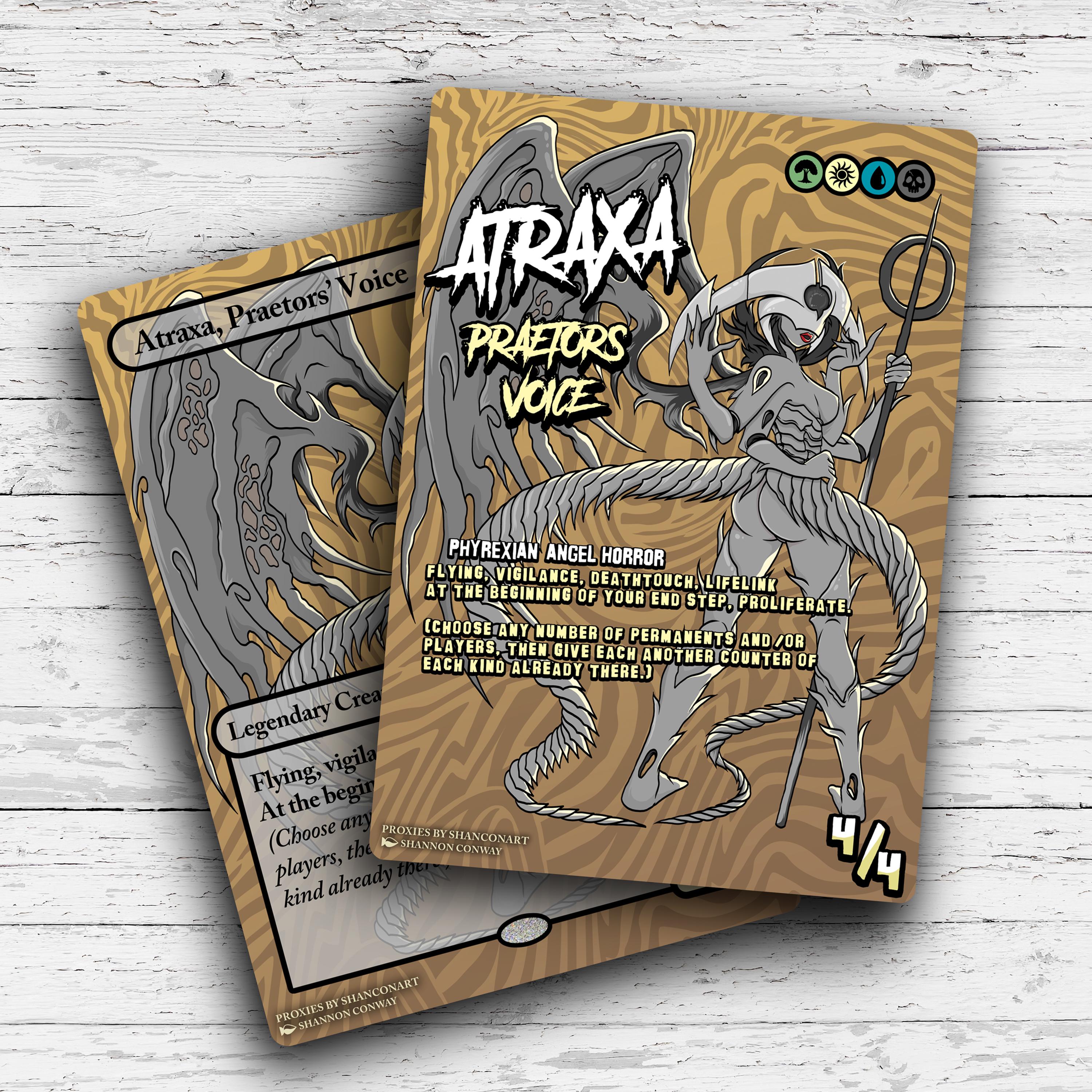 MTG Atraxa Sleeves/アトラクサスリーブ50枚×２セット MTG Atraxa Sleeves/アトラクサスリーブ50枚×2セット MTG