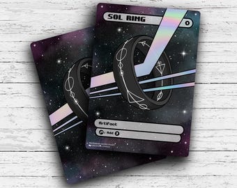 Magic the Gathering Sol Ring Proxy Card - Etsy