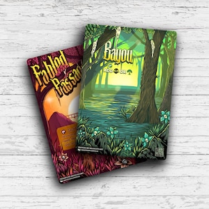 Bayou Passage - Individuell verändertes Fantasy Brettspiel Sammlerstück - Perfekt für Commandant