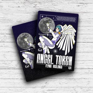 Space Angel Token - Jogo de tabuleiro de fantasia personalizado e alterado - perfeito para comandante