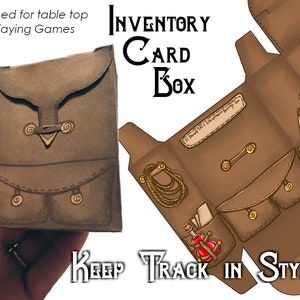 Inventory Card Box