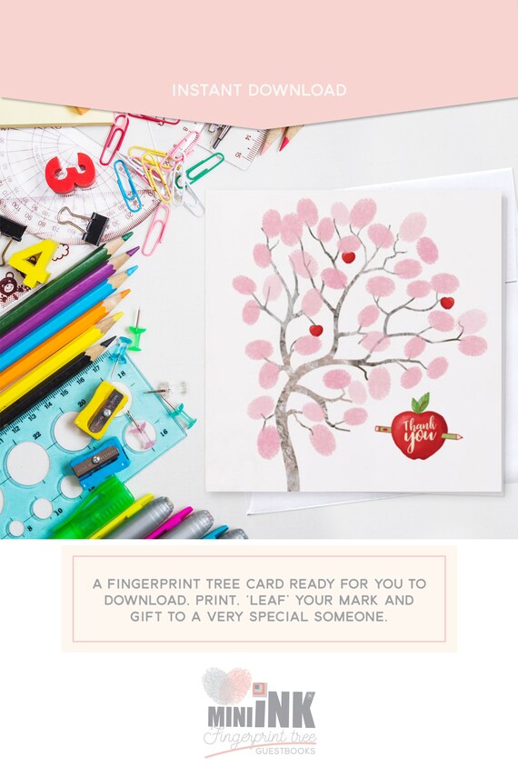 Printable Teacher Appreciation Card Classroom Gift Etsy Printable Teacher Appreciation Card Classroom Gift Etsy