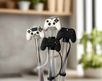 Cubiertas para pajitas estándar y Stanley con control remoto para videojuegos