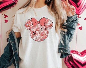 Mouse Candy Hearts- T-Shirt|Sweater- Adult