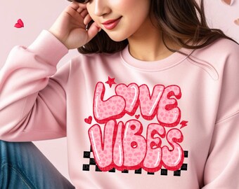 Love Vibes - T-Shirt|Sweater- Adult