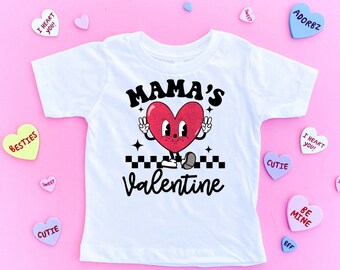 Mama's Valentine-T-Shirt|Sweater- Toddler and Kids- Unisex