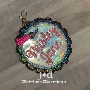 Backpack Name Tag. Backpack Keychain. Backpack tag. Name Tag. Personalized Backpack Tag. Back to School.
