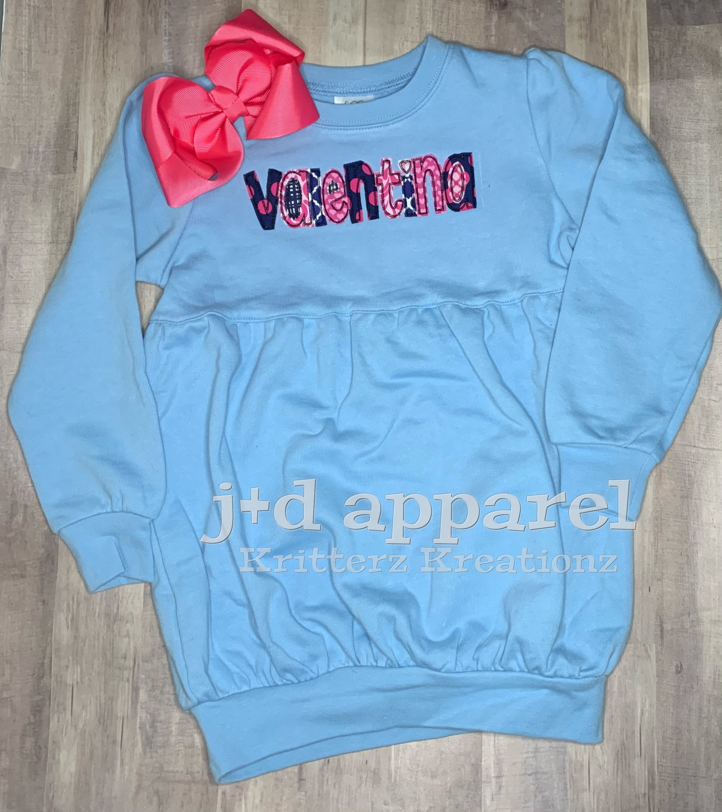 Personalized Girls Bubble Sweatshirt. Bubble Sweatshirt. Etsy