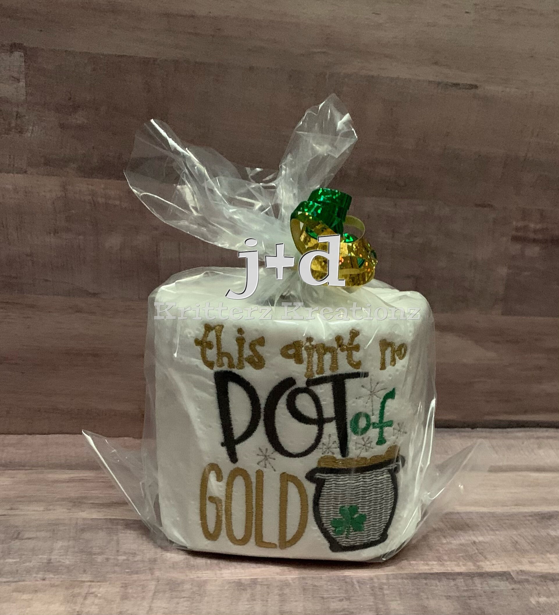 This Aint No Pot of Gold. St. Patricks Day Embroidered Etsy