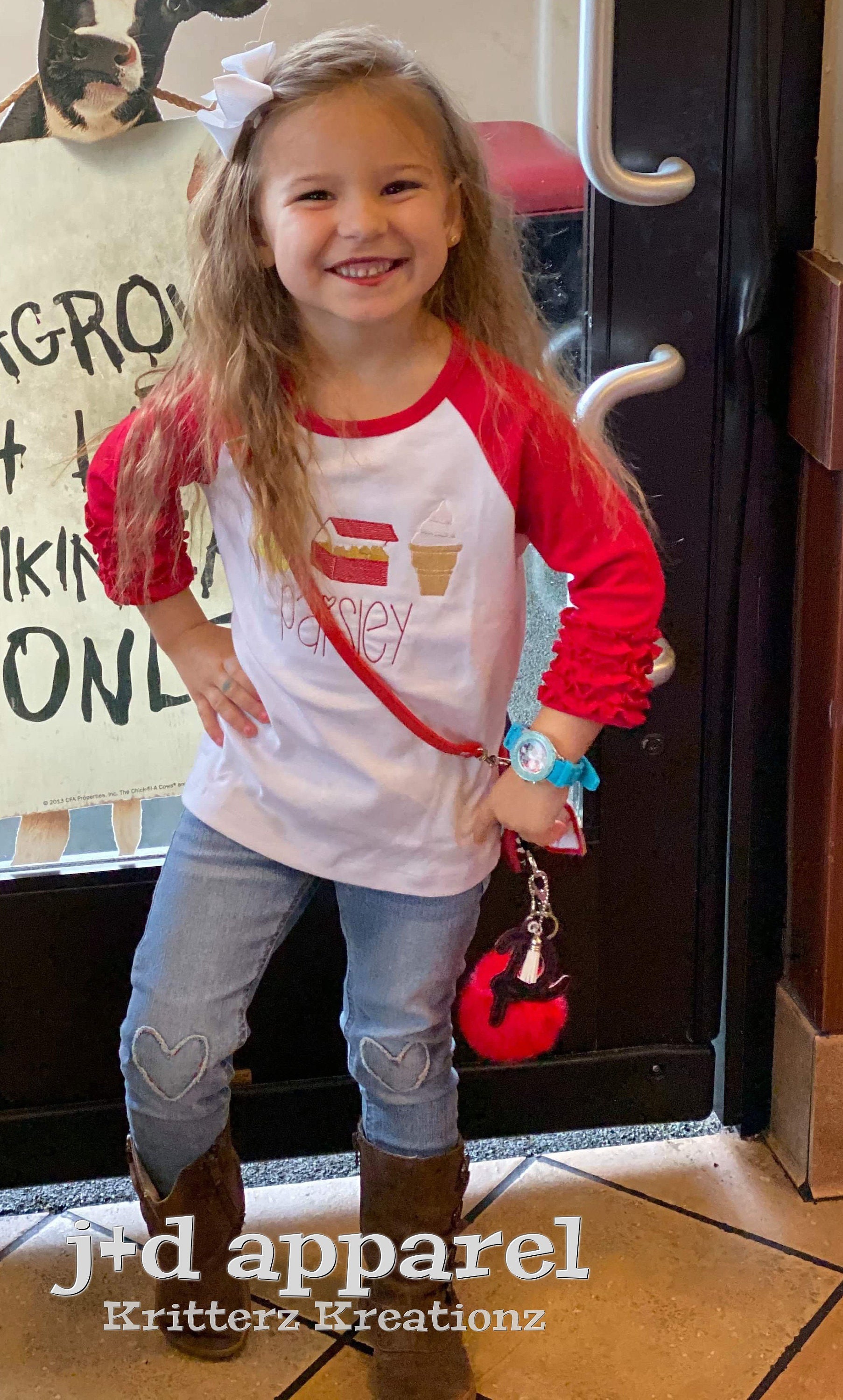 chick fil a toddler shirt