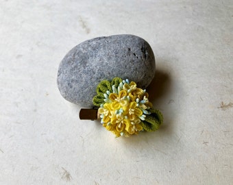 Kanzashi flower hair clip corsage brooch CBC2007