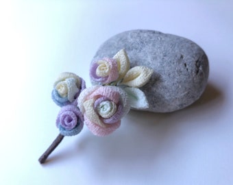 Rose brooch pin TB2201