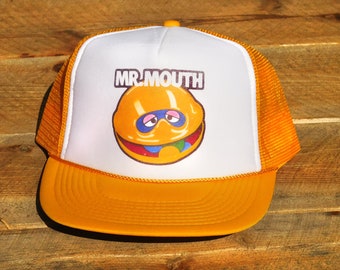 Vintage Punch Out Boxing Game Classic Arcade Mesh Snapback Hat Etsy