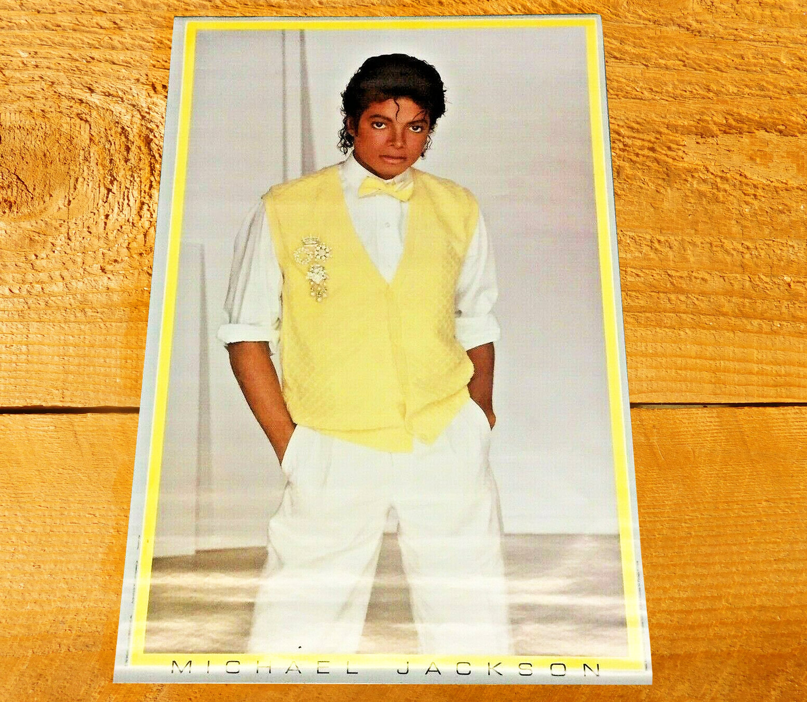 Michael Jackson Come Together Yellow Shirt