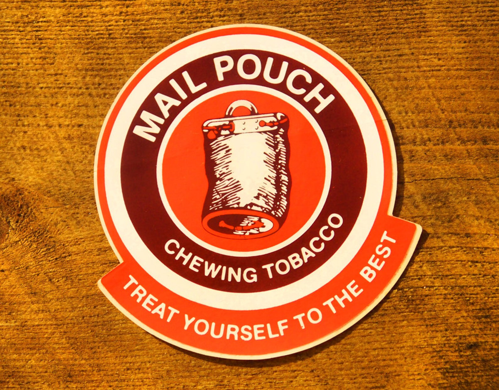 Vintage Mail Pouch Chewing Tobacco Sticker Etsy