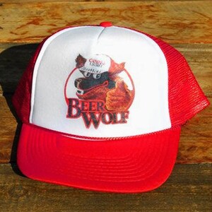 Coors Beer Wolf Mesh Trucker Hat - Etsy 