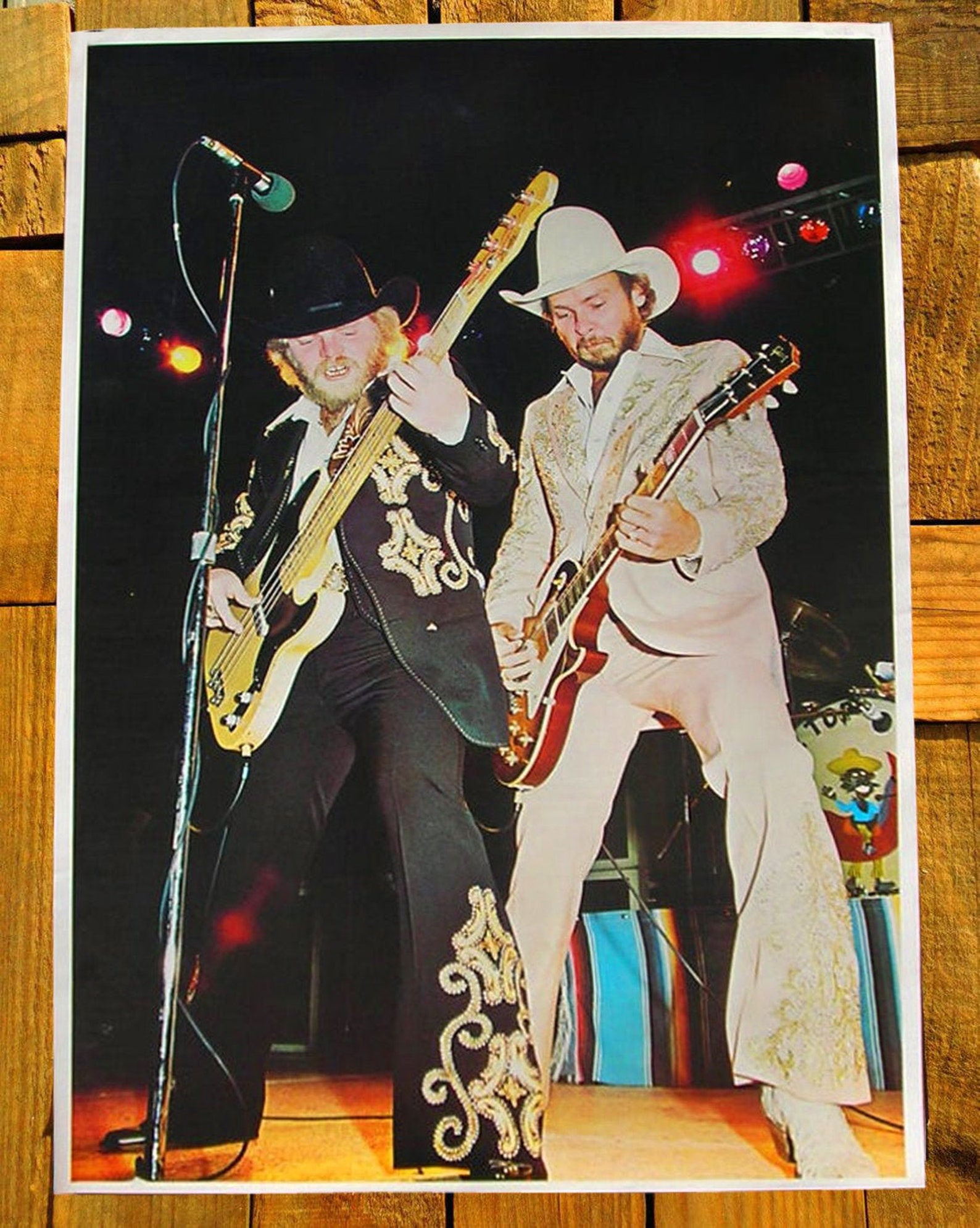 VTG Original 70s ZZ Top Fandango Era Poster 23x34 Etsy