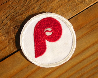 Vintage 70s Philadelphia Phillies Sew On Patch