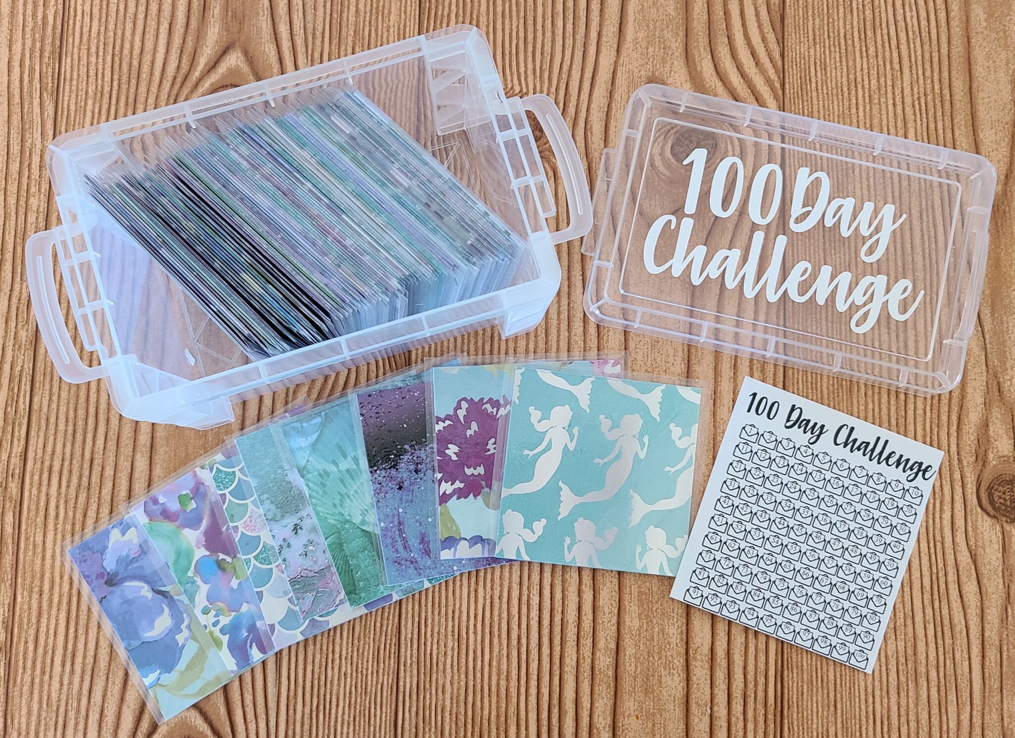 Amazon.com: Camtoms 100 Envelopes Money Saving Challenge Box