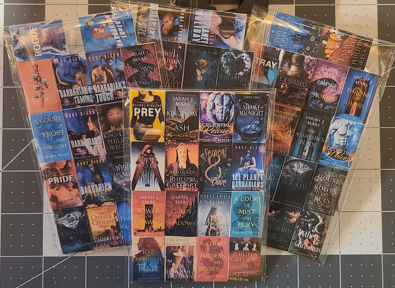 Handmade Mini Books: TBR Collection, Book Challenge image 5