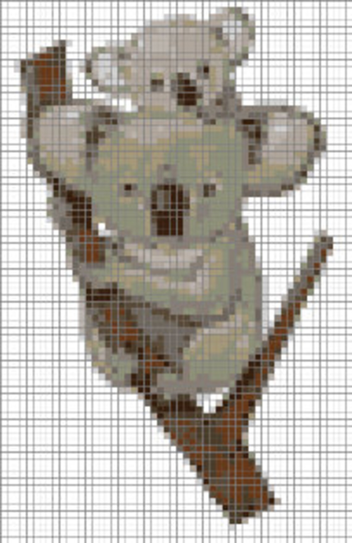 Koala Cross Stitch Pattern Animal Baby Pattern Kids Embroidery - Etsy