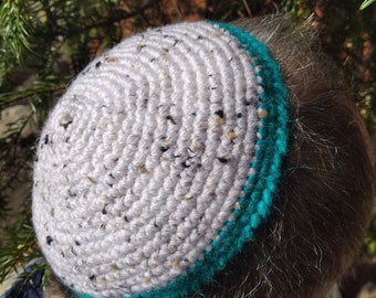 Mens Crochet Kippah Kippot Kippa Jewish skullcap Yarmulke Frik  Head Covering yamaka yarmulka Dad gift Boyfriend gift wedding bar mitzvah