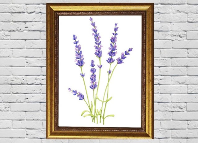 Lavender Cross Stitch Pattern Floral PDF Instant Download | Etsy
