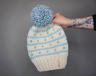 Gorro de invierno / Charlie & Luna Co., Gorro navideño, Navidad, Festivo, Regalos para ella, Invierno, Vacaciones, Presente, Gorro de punto, Hecho a mano