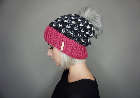 slouchy beanie girls winter hats uk