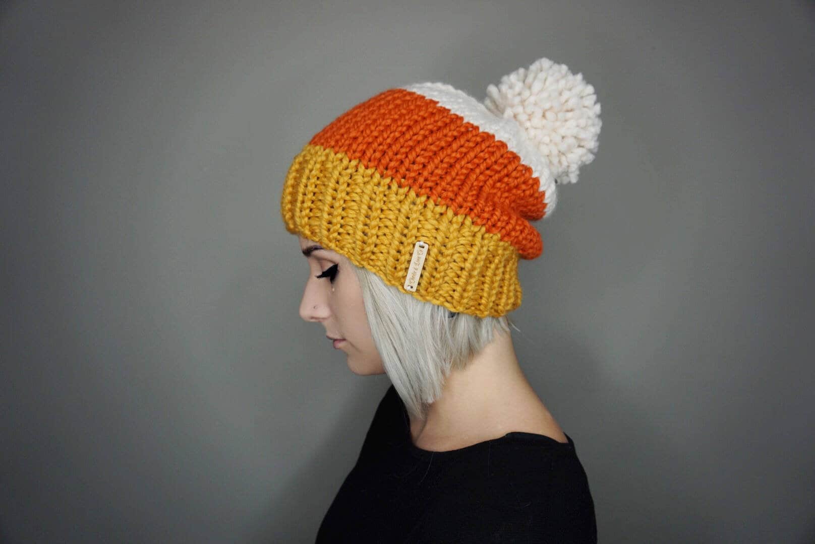 The Candy Corn Beanie | Charlie & Luna Co., Limited Edition, Handmade…