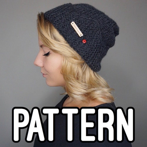 KNIT PATTERN the Jughead Beanie Charlie 