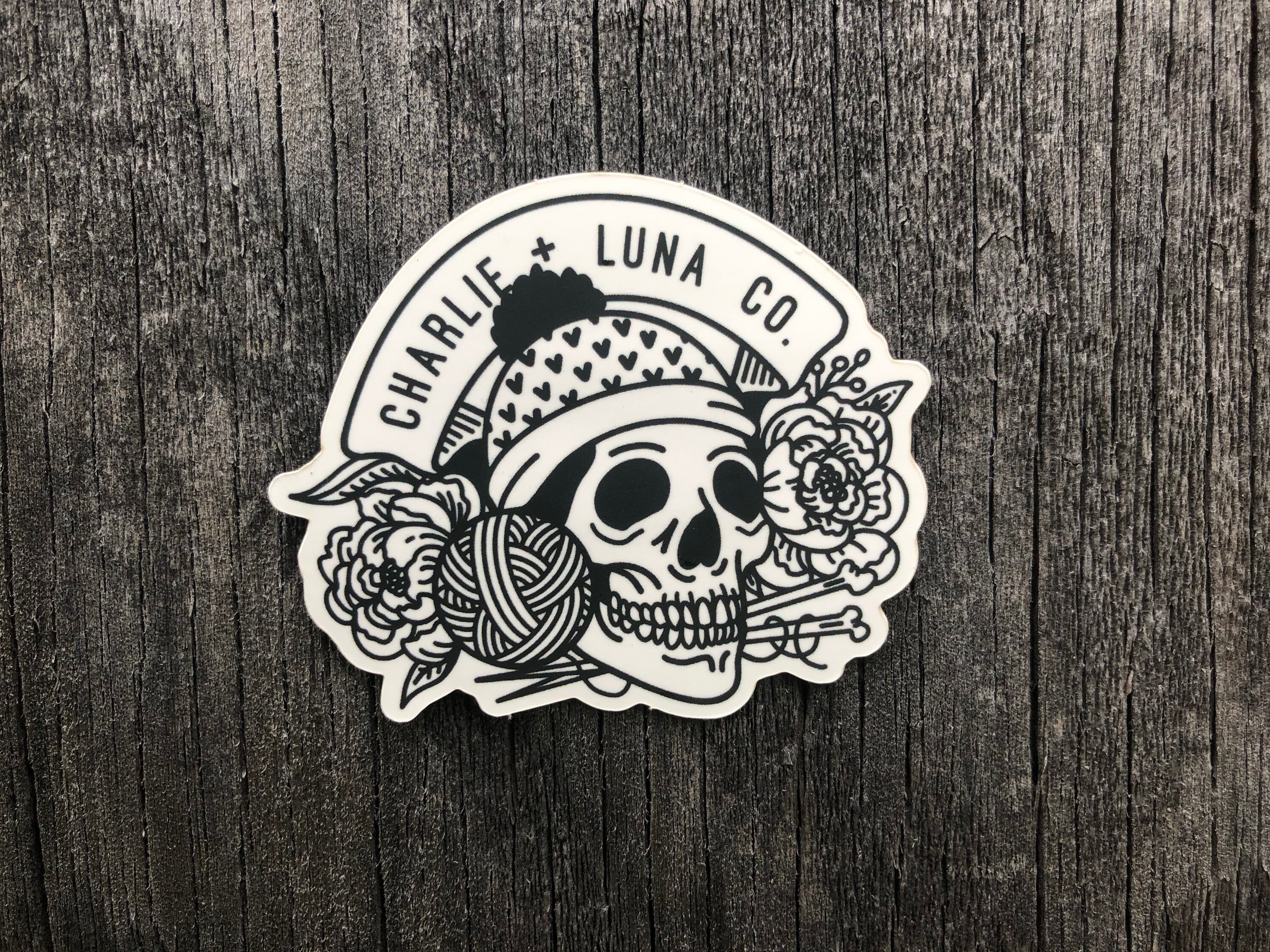 Charlie + Luna Co. Logo Sticker