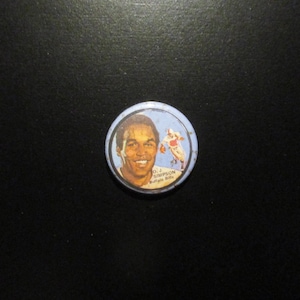 NFL Button Magnet #32 O.J. Simpson {Buffalo Bills}
