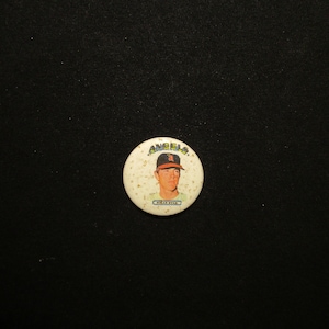 MLB Button Magnet #34 Nolan Ryan (California Angels)