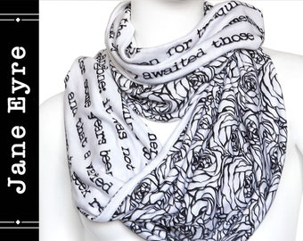 Jane Eyre Book Scarf