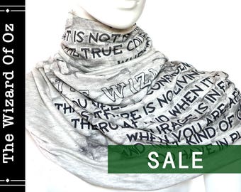 The Wizard Of Oz Book Scarf