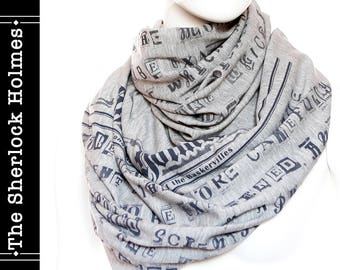 The Sherlock Holmes Book Scarf