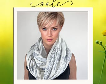 Mom Scarf Gift, Mothers Day Scarf, Birthday Gift for Mom, Grandma Gift, Mother in Law Gift, Unique Gift for Her