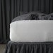 LINEN SHEET. Fitted bed sheet French linen. Handmade by MOOshop.*30