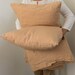 LINEN PILLOWCASE with ENVELOPE closure, pillow shams,housewife style linen pillow cover.Farmhouse pillow. New colors of 2021. MOOshop new*91 